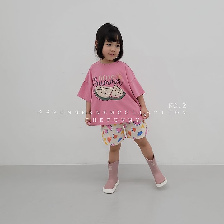 The Funny - Korean Children Fashion - #todddlerfashion - Watermelon Tee - 2