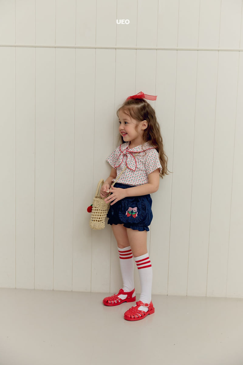 U Eo - Korean Children Fashion - #Kfashion4kids - Darling Pocket Denim Pants - 6