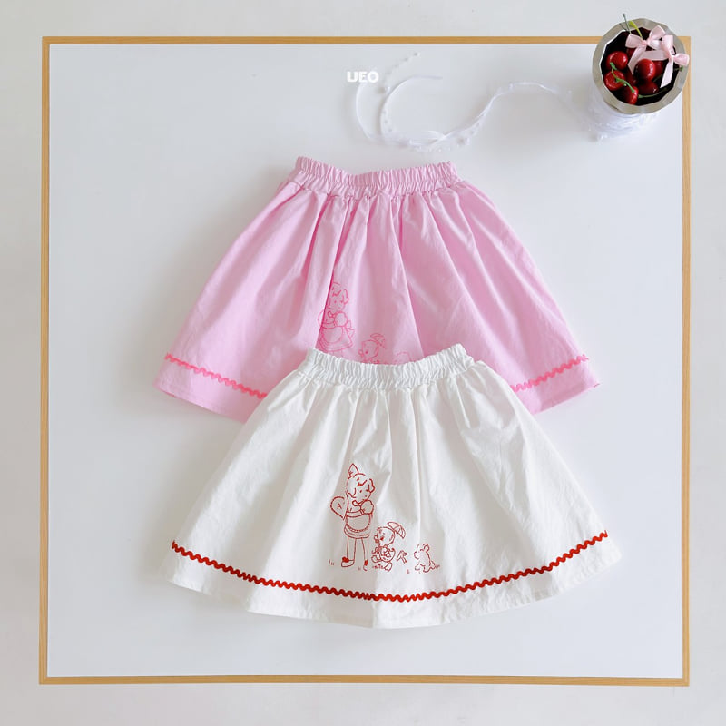 U Eo - Korean Children Fashion - #Kfashion4kids - Girl and Duck Skirt