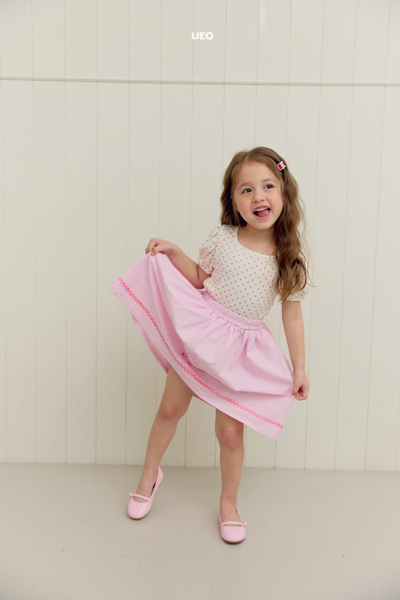 U Eo - Korean Children Fashion - #childofig - Loving You Puff Tee - 10