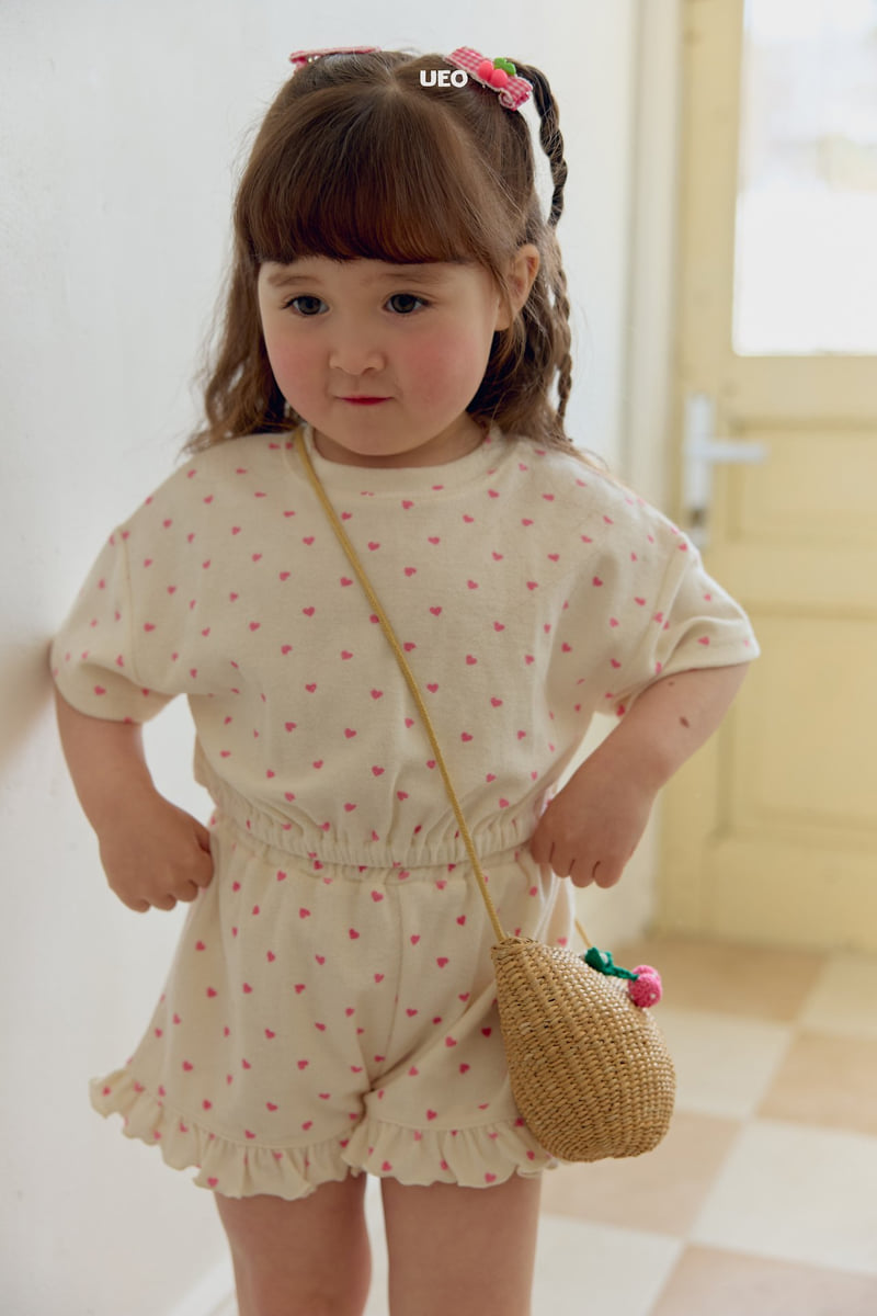 U Eo - Korean Children Fashion - #designkidswear - Heart Set - 11