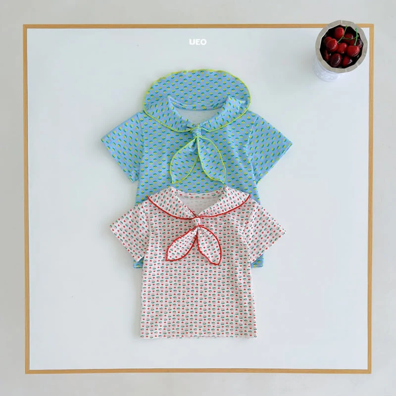 U Eo - Korean Children Fashion - #designkidswear - Nini Scarf Tee