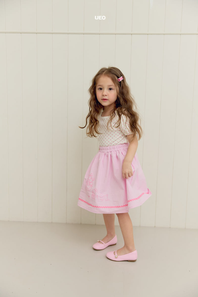 U Eo - Korean Children Fashion - #designkidswear - Loving You Puff Tee - 12