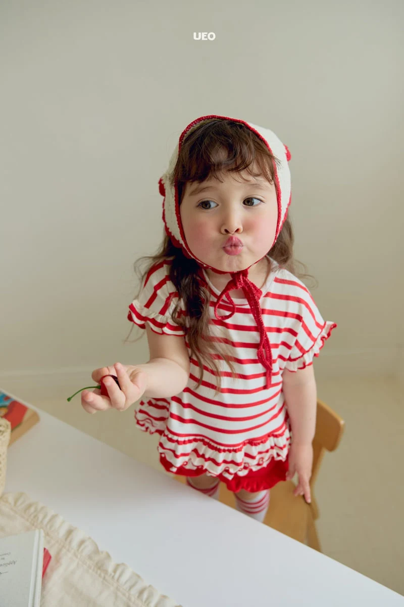 U Eo - Korean Children Fashion - #designkidswear - Lucky Frill Tee - 8