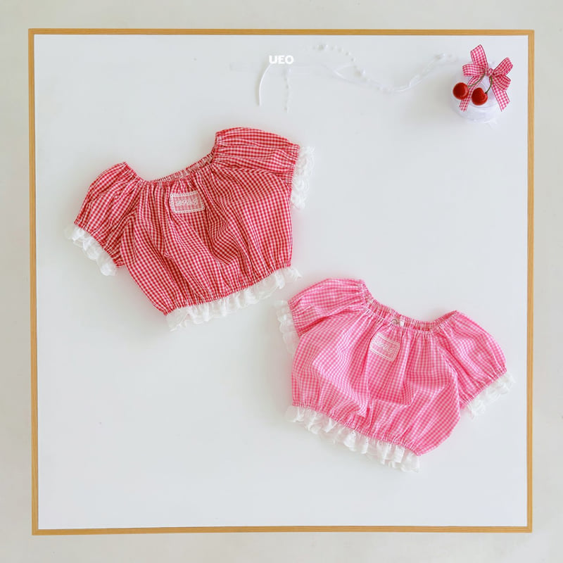 U Eo - Korean Children Fashion - #fashionkids - Cherry Blouse
