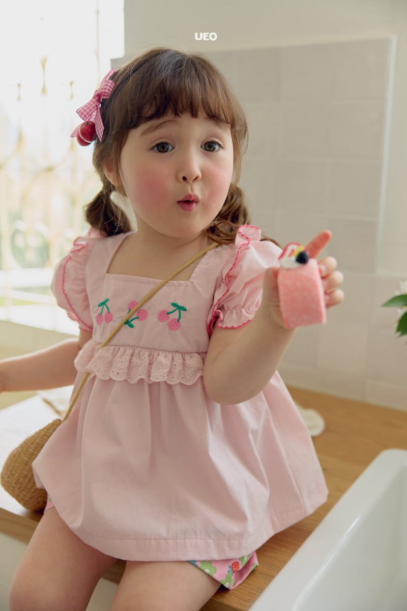 U Eo - Korean Children Fashion - #fashionkids - Strawberry Pants - 12