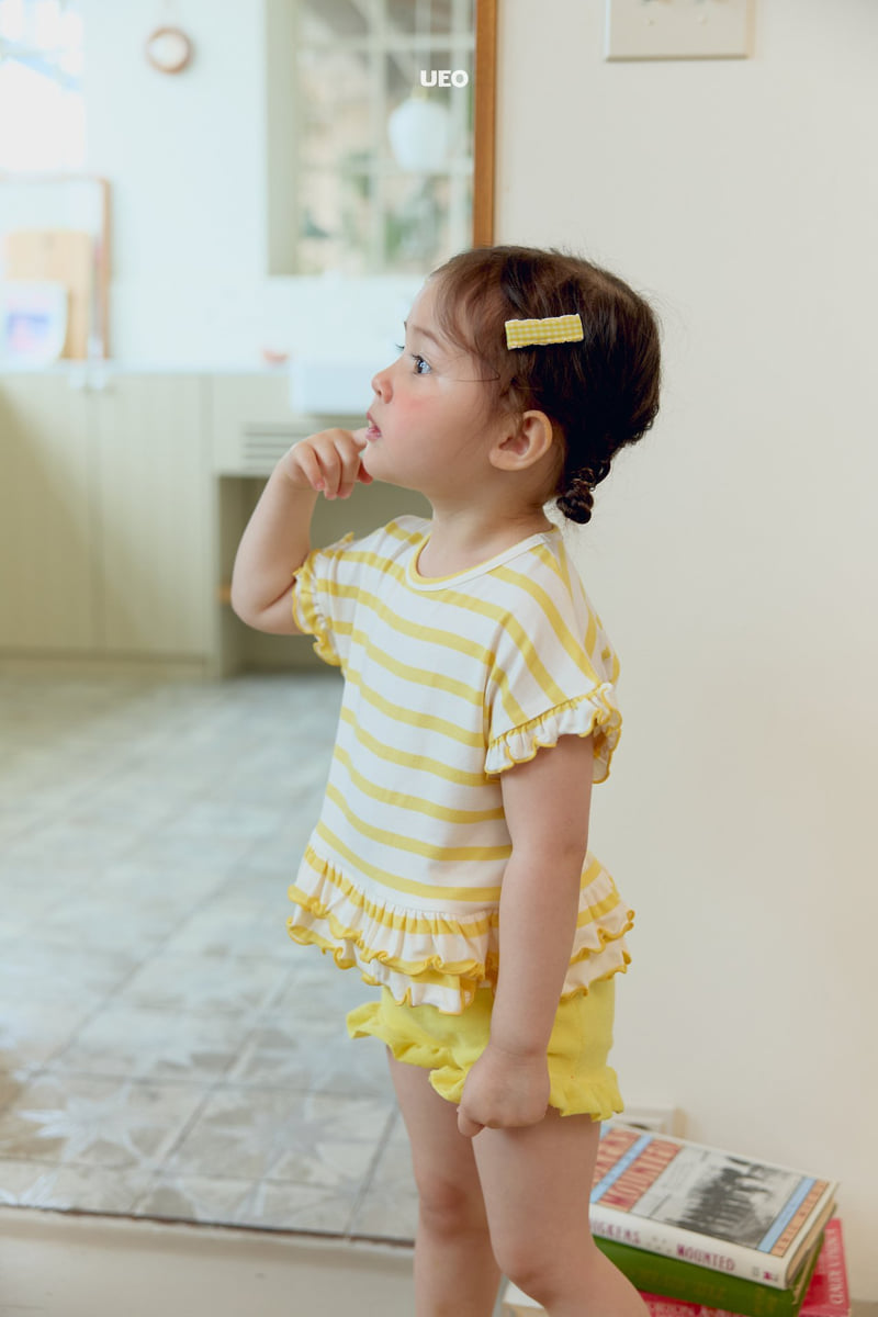 U Eo - Korean Children Fashion - #fashionkids - Vicky Frill Pants - 6