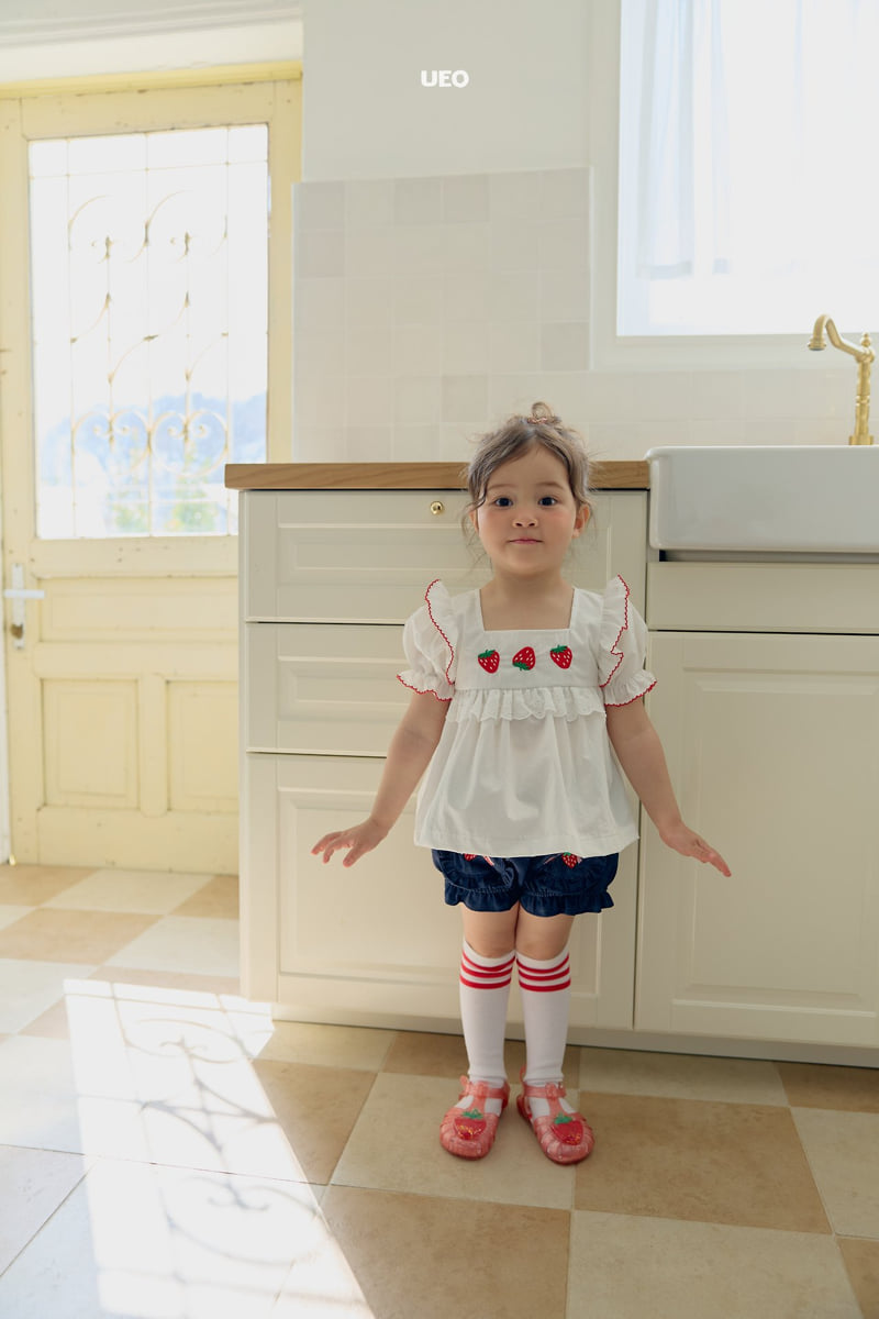 U Eo - Korean Children Fashion - #kidsshorts - Fresh Summer Blouse - 3