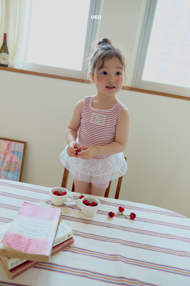 U Eo - Korean Children Fashion - #kidsshorts - Popcorn Sleeveless - 6
