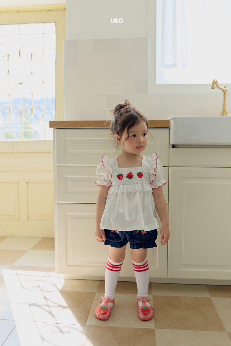 U Eo - Korean Children Fashion - #kidsshorts - Fresh Summer Blouse - 4