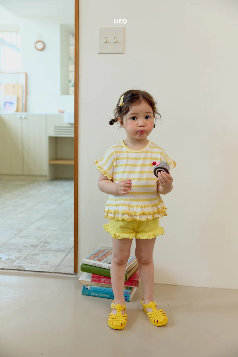 U Eo - Korean Children Fashion - #kidsstore - Lucky Frill Tee - 12
