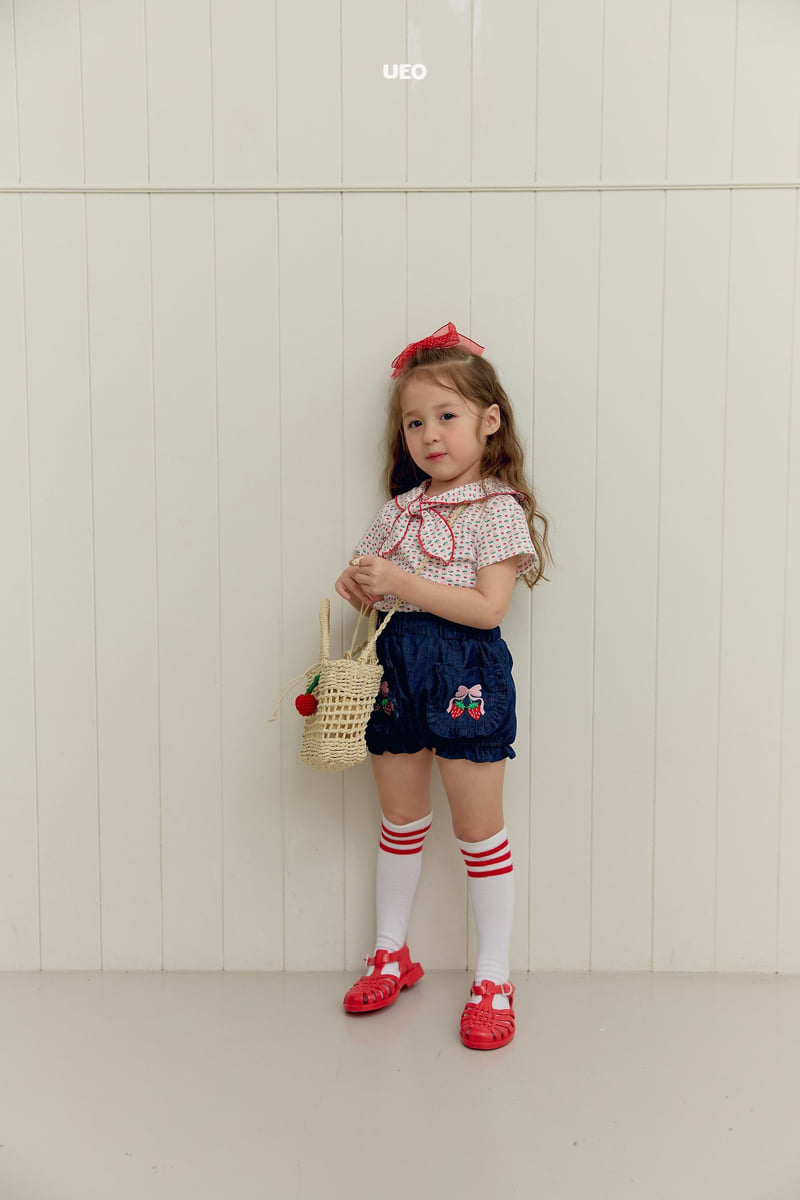 U Eo - Korean Children Fashion - #kidzfashiontrend - Darling Pocket Denim Pants - 5