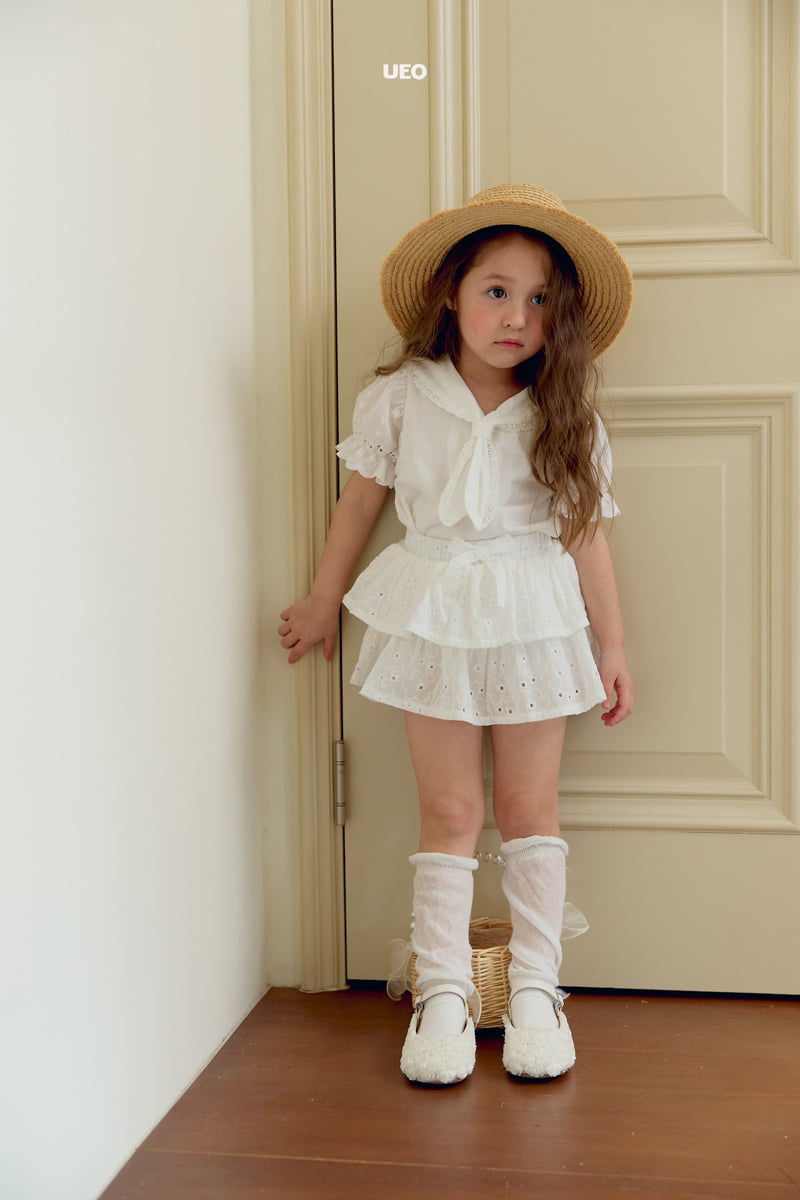 U Eo - Korean Children Fashion - #kidzfashiontrend - Candy Collar Tee - 5