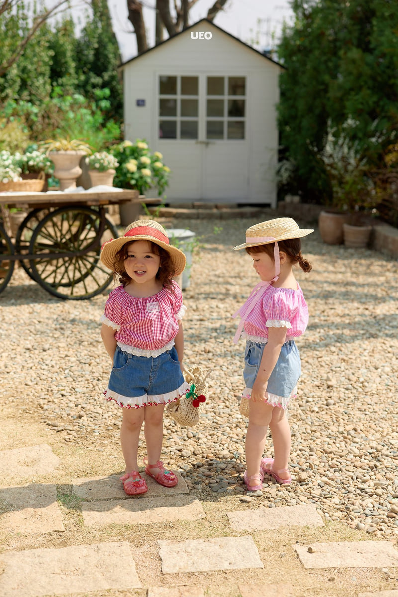 U Eo - Korean Children Fashion - #magicofchildhood - Cherry Blouse - 7