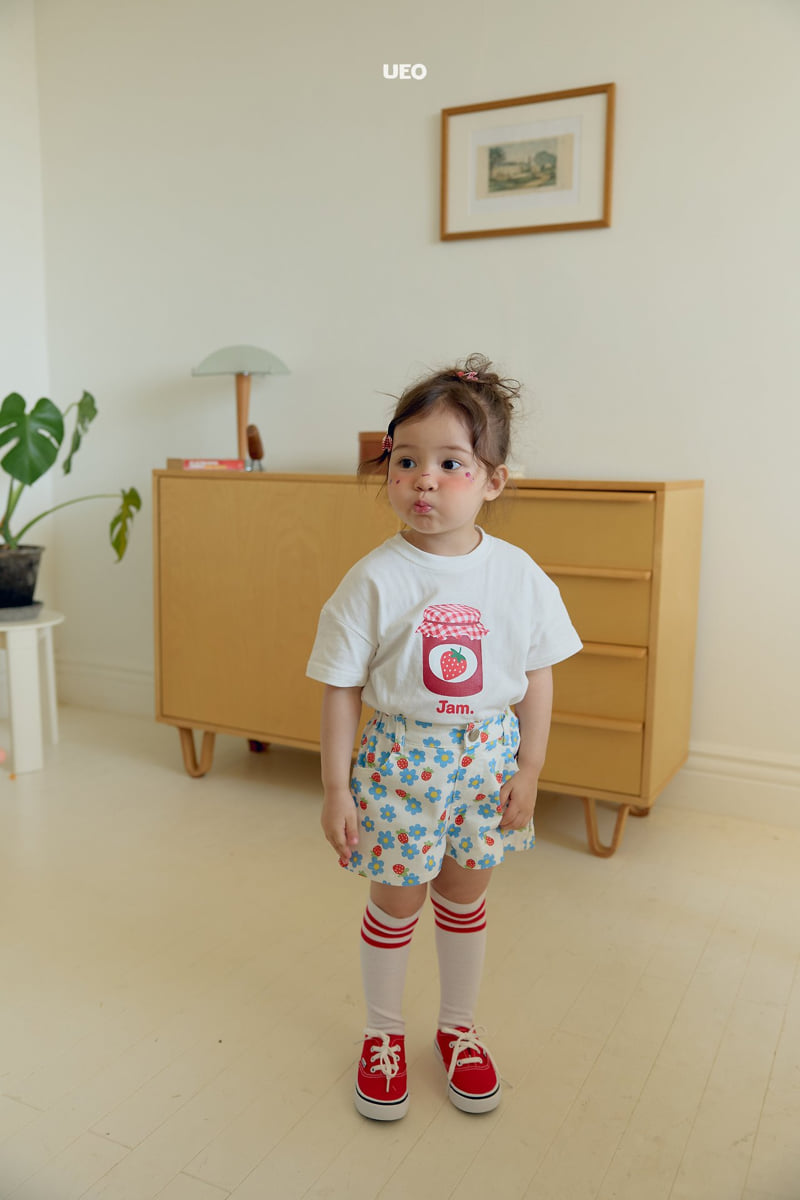 U Eo - Korean Children Fashion - #littlefashionista - Strawberry Pants - 4