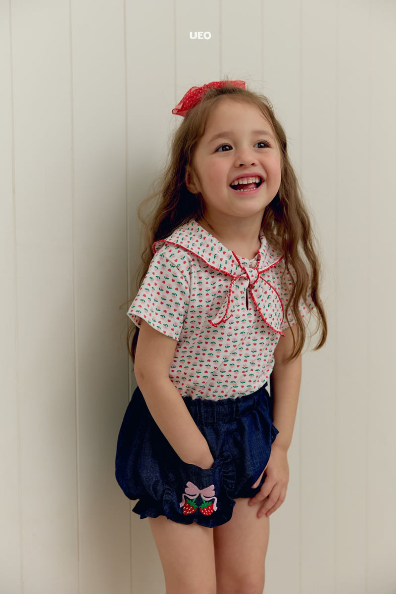 U Eo - Korean Children Fashion - #minifashionista - Darling Pocket Denim Pants - 9