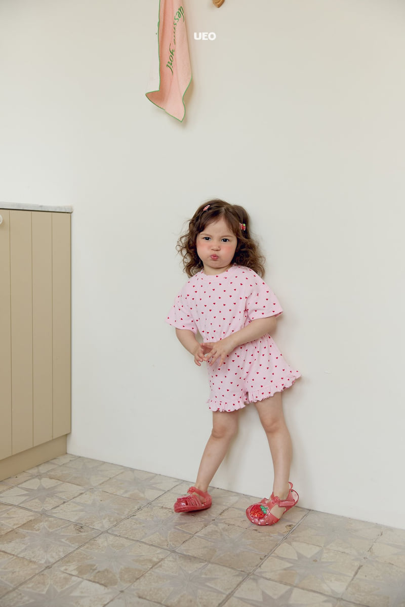 U Eo - Korean Children Fashion - #prettylittlegirls - Heart Set - 7