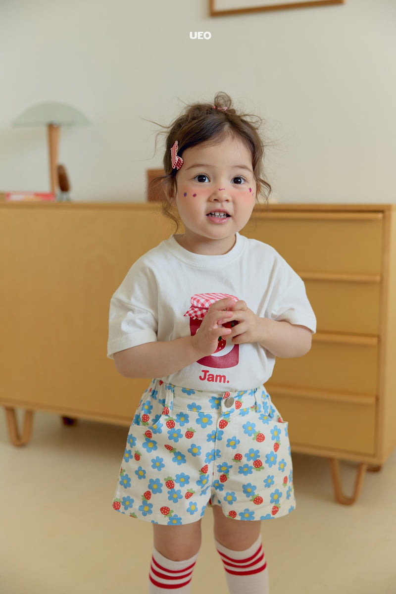 U Eo - Korean Children Fashion - #prettylittlegirls - Strawberry Pants - 6