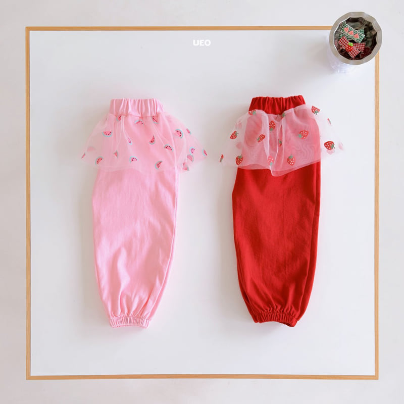 U Eo - Korean Children Fashion - #prettylittlegirls - Sweet Jogger Pants