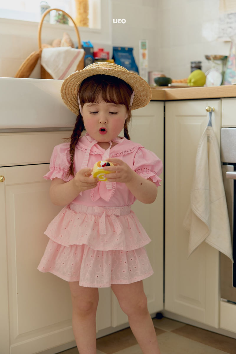 U Eo - Korean Children Fashion - #prettylittlegirls - Candy Collar Tee - 10