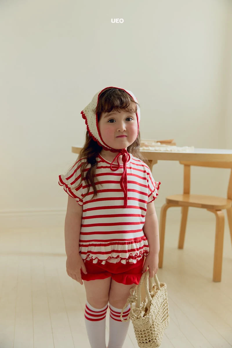 U Eo - Korean Children Fashion - #stylishchildhood - Lucky Frill Tee - 5