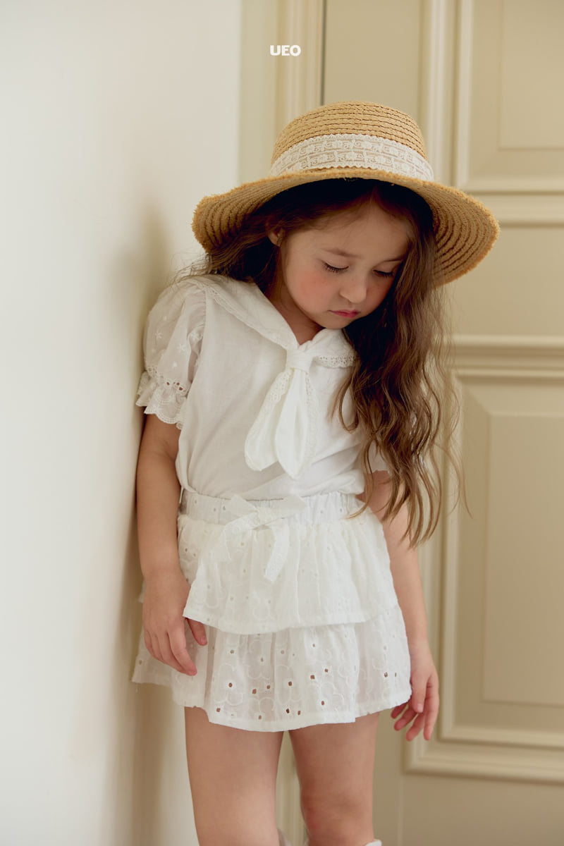 U Eo - Korean Children Fashion - #stylishchildhood - Daisy Tiered Skirt - 3