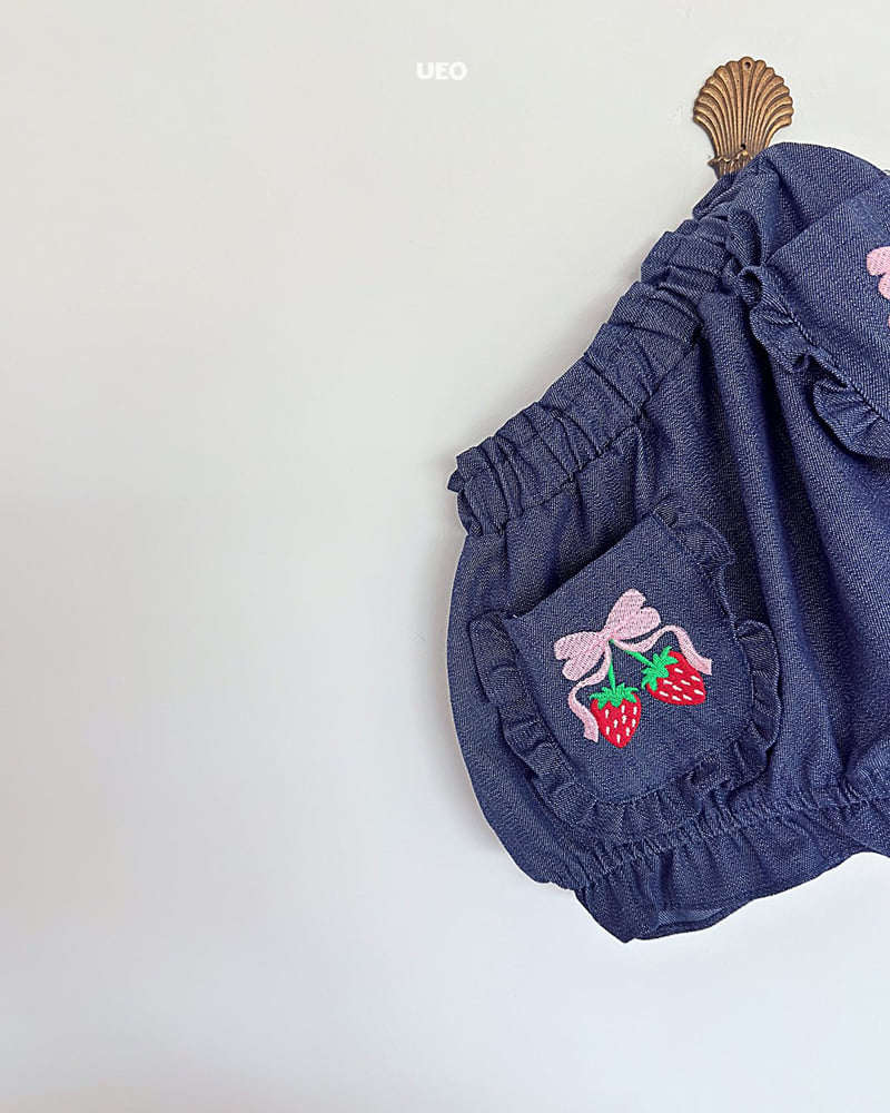 U Eo - Korean Children Fashion - #todddlerfashion - Darling Pocket Denim Pants - 11