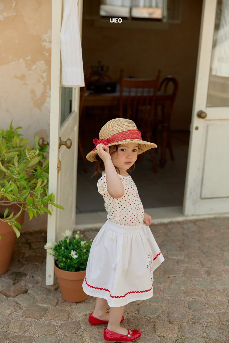 U Eo - Korean Children Fashion - #todddlerfashion - Loving You Puff Tee - 7