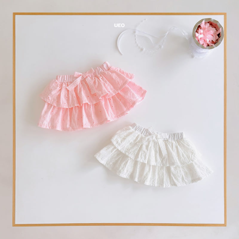 U Eo - Korean Children Fashion - #todddlerfashion - Daisy Tiered Skirt