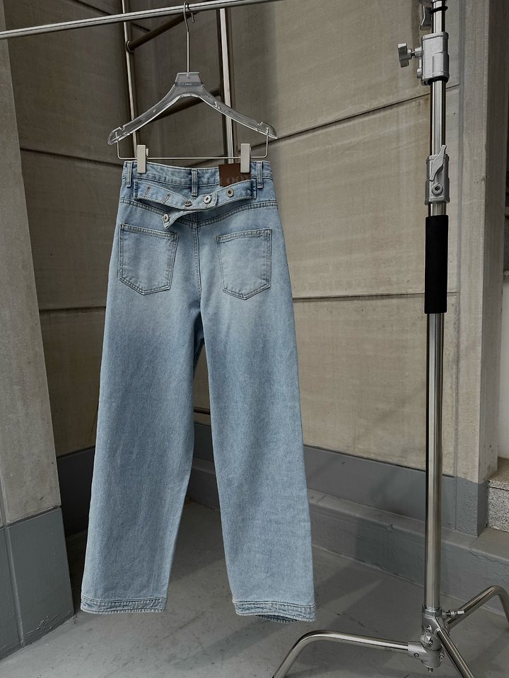 Uoov - Korean Women Fashion - #momslook - Berlin Denim Pants - 3