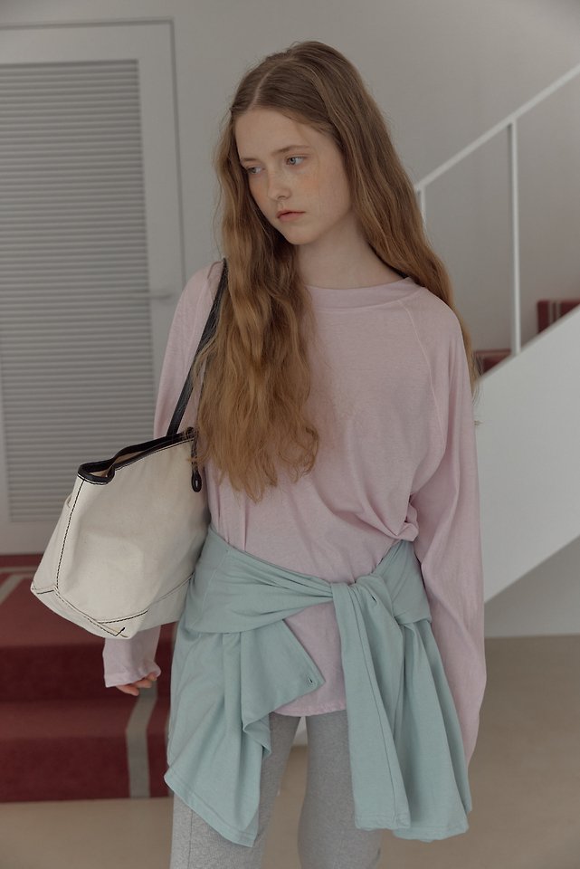 Uoov - Korean Women Fashion - #momslook - Loose Cotton Tee - 6