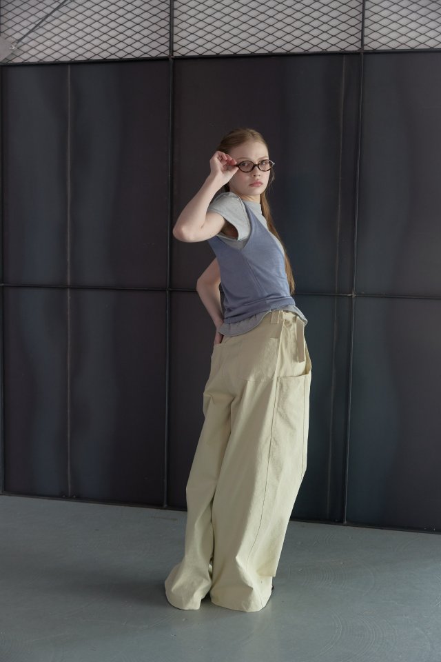 Uoov - Korean Women Fashion - #momslook - Ribbed Tee - 11