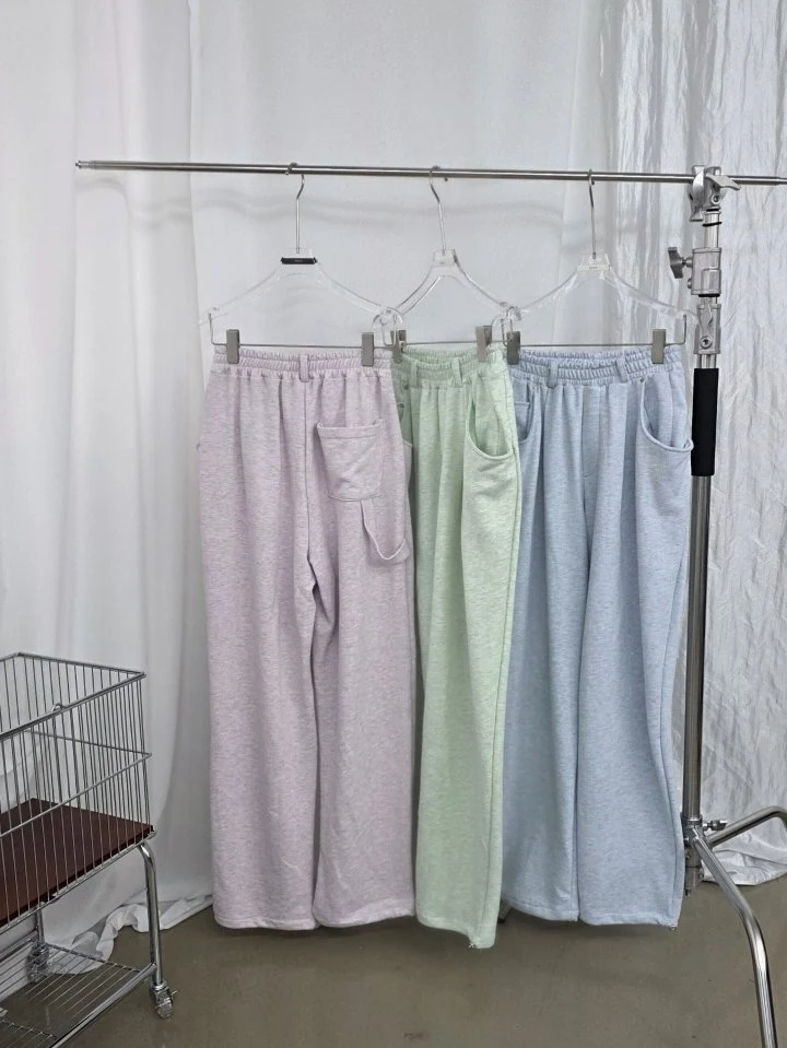 Uoov - Korean Women Fashion - #momslook - Oatmeal Pants - 2