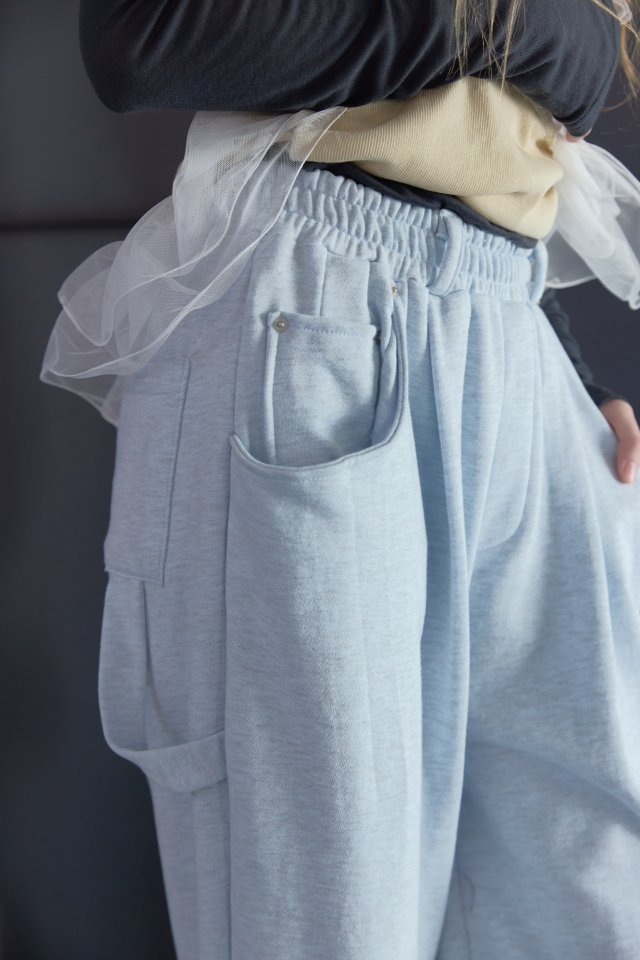 Uoov - Korean Women Fashion - #momslook - Oatmeal Pants - 8