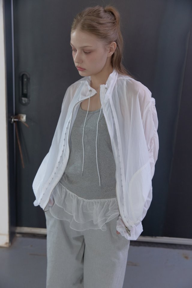 Uoov - Korean Women Fashion - #momslook - Frill Sleeveless - 11