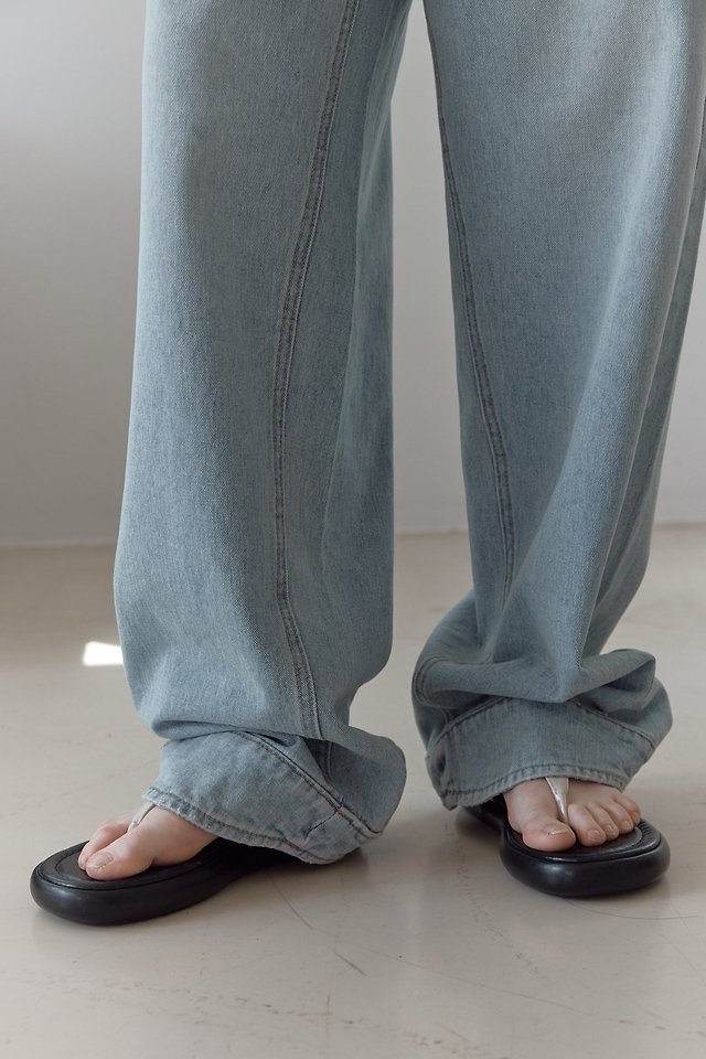 Uoov - Korean Women Fashion - #restrostyle - Berlin Denim Pants - 10