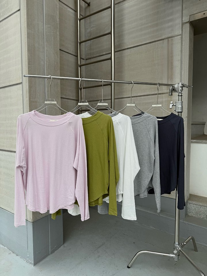 Uoov - Korean Women Fashion - #restrostyle - Loose Cotton Tee