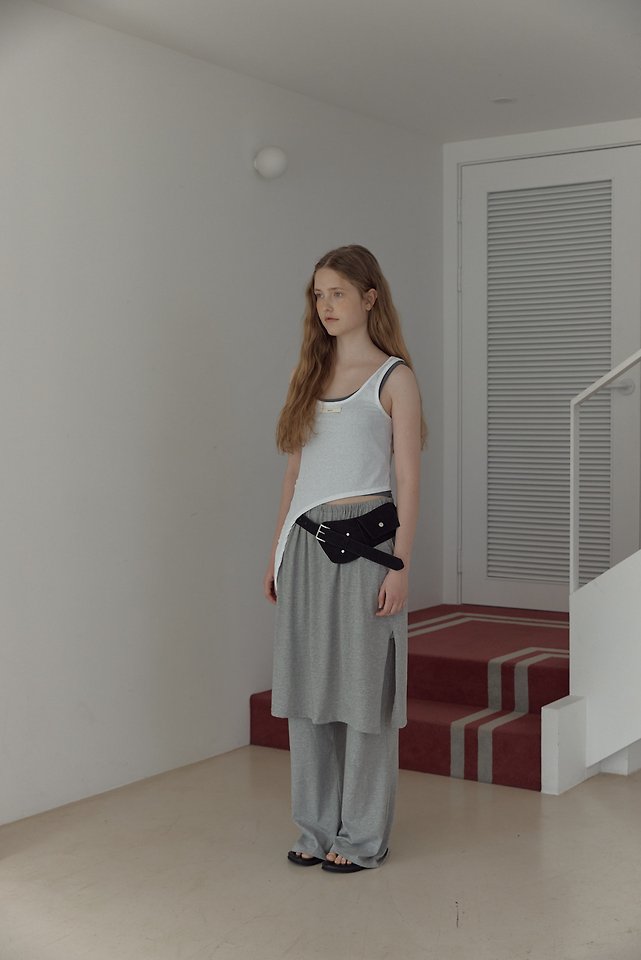 Uoov - Korean Women Fashion - #vintageinspired - Dual Pants - 3