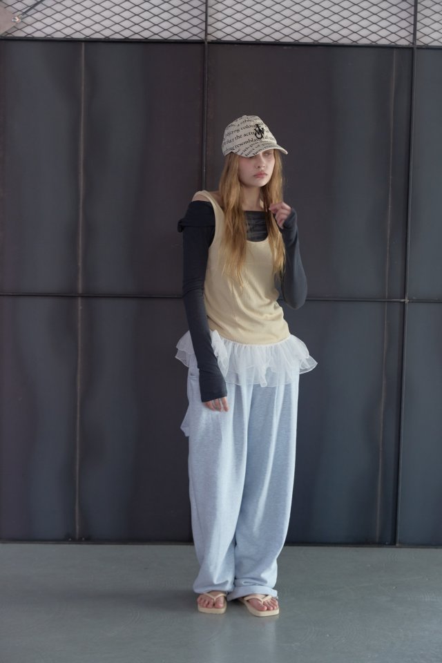 Uoov - Korean Women Fashion - #womensfashion - Frill Sleeveless - 2