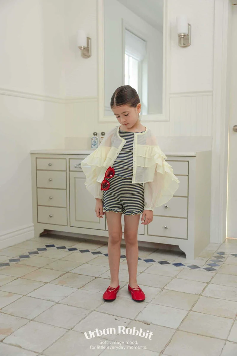 Urban Rabbit - Korean Children Fashion - #Kfashion4kids - Ruffle Crop Shirt - 8