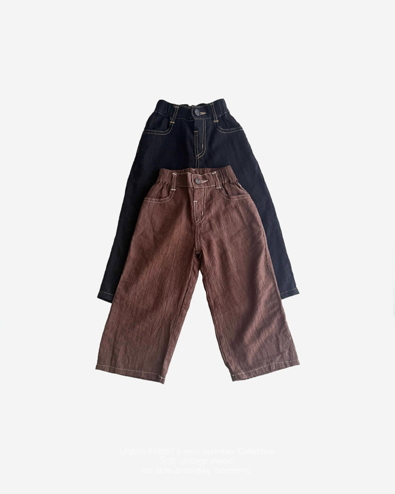 Urban Rabbit - Korean Children Fashion - #childofig - Rayon Wrinkle Pants