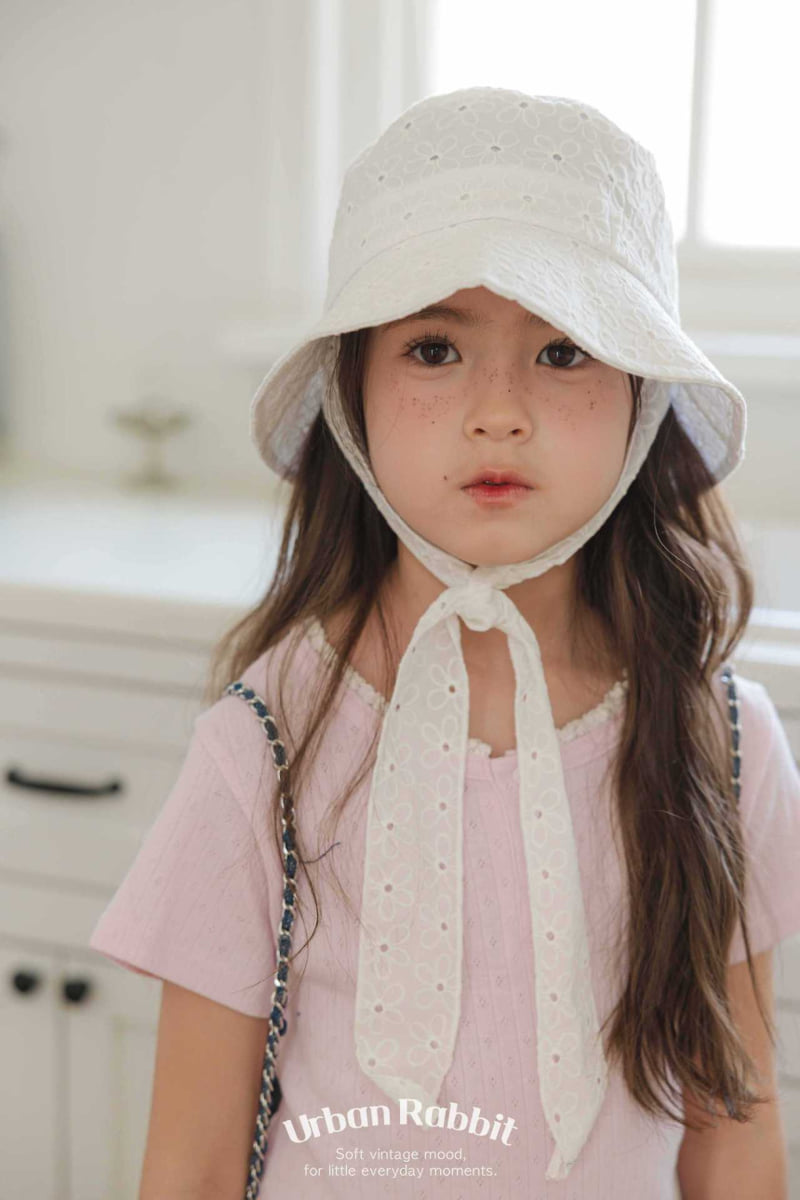 Urban Rabbit - Korean Children Fashion - #childrensboutique - Lace Bucket Hat - 8