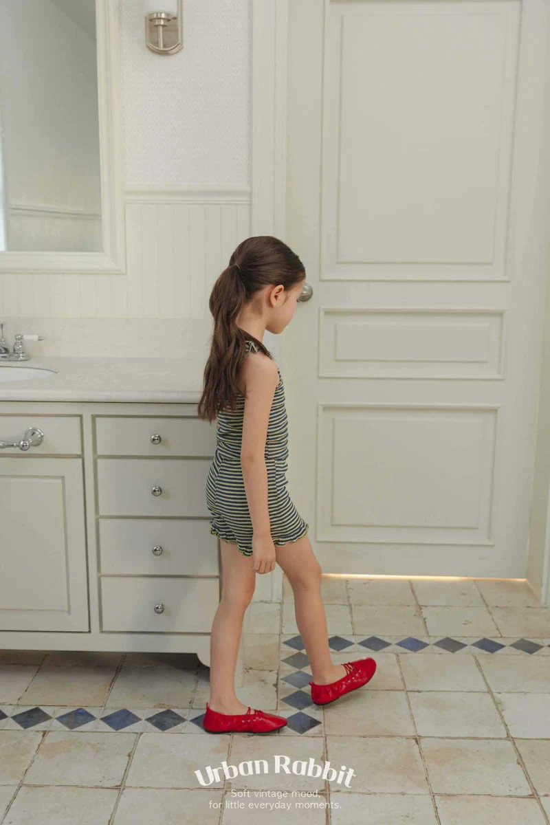 Urban Rabbit - Korean Children Fashion - #childrensboutique - Peanut Stripe Set - 8