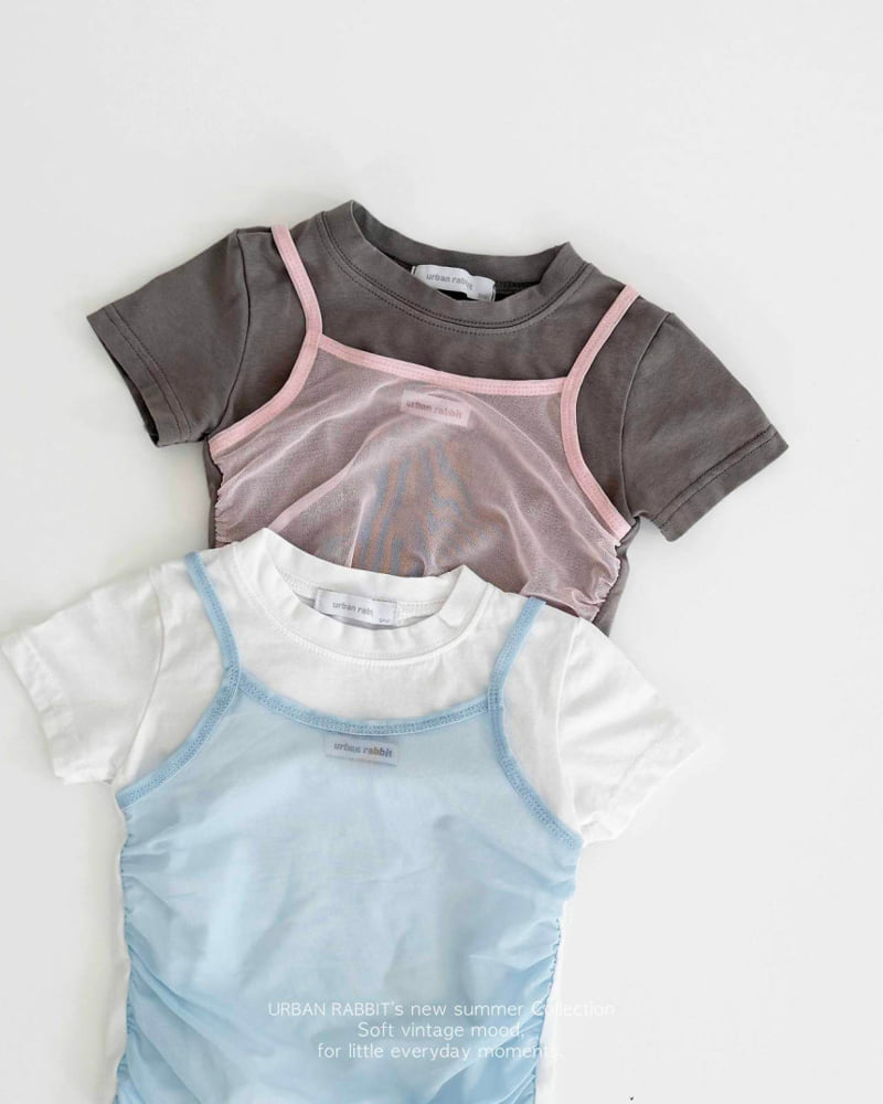 Urban Rabbit - Korean Children Fashion - #designkidswear - Mesh Layered Tee - 10