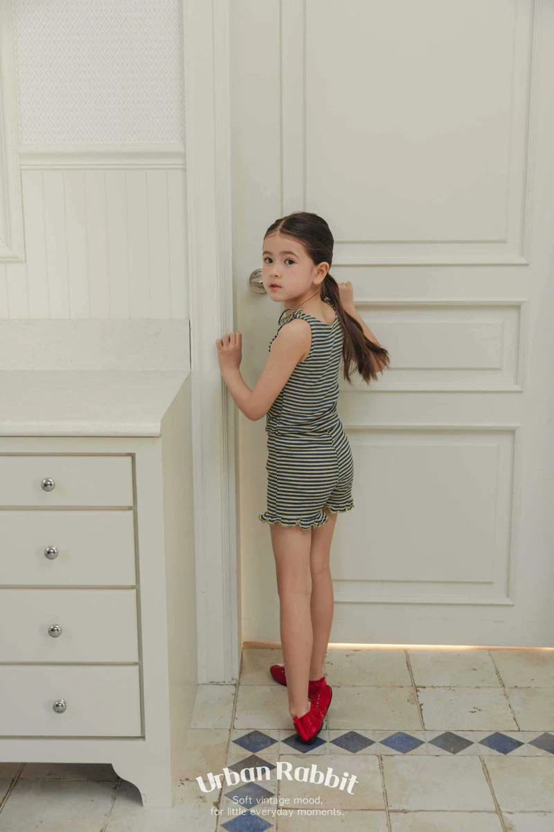 Urban Rabbit - Korean Children Fashion - #designkidswear - Peanut Stripe Set - 9