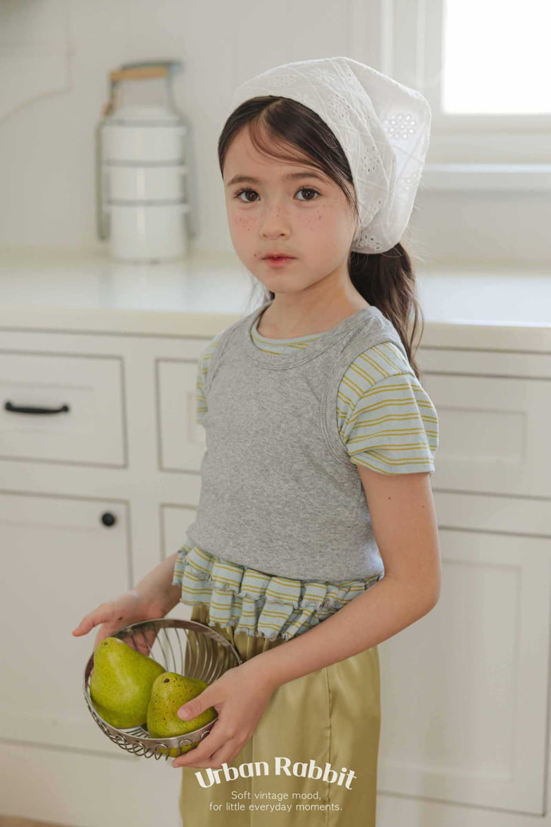 Urban Rabbit - Korean Children Fashion - #designkidswear - Basic Sleeveless Top - 8