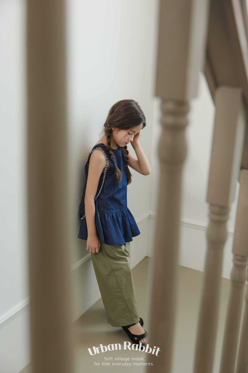 Urban Rabbit - Korean Children Fashion - #fashionkids - Rustling Barrel Pants - 5