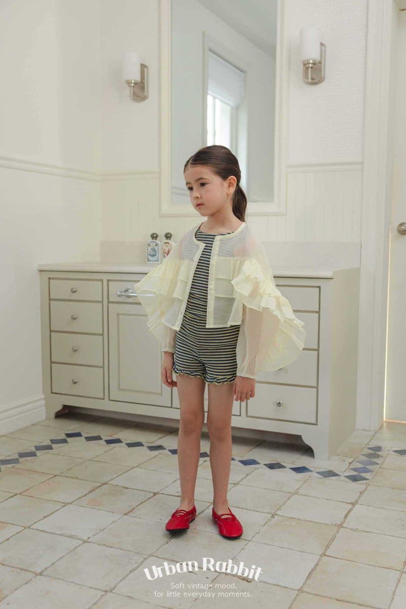 Urban Rabbit - Korean Children Fashion - #fashionkids - Peanut Stripe Set - 11