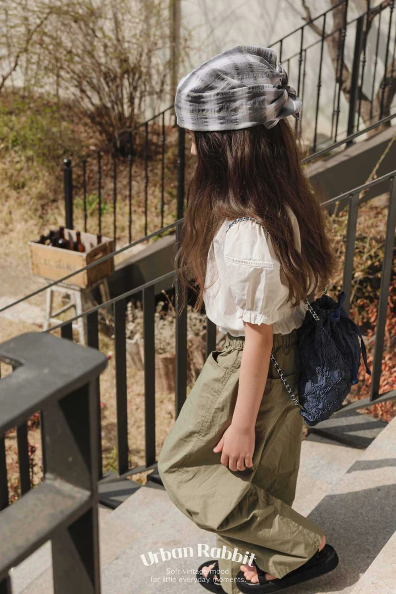 Urban Rabbit - Korean Children Fashion - #fashionkids - Puff Crop Blouse - 6