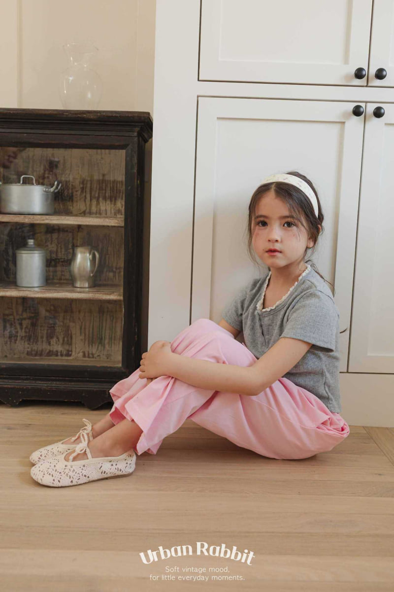 Urban Rabbit - Korean Children Fashion - #kidsshorts - Sagging Wide Pants - 8